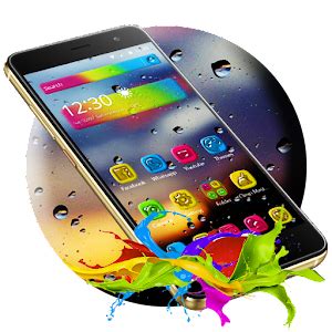 Colorful Water Drops Theme - Latest version for Android - Download APK
