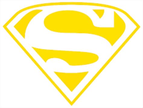 Yellow Superman Logo - LogoDix