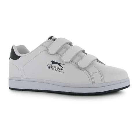 Slazenger Mens Ash Vel Fashion Trainers Gents Velcro Casual Shoes Footwear | eBay