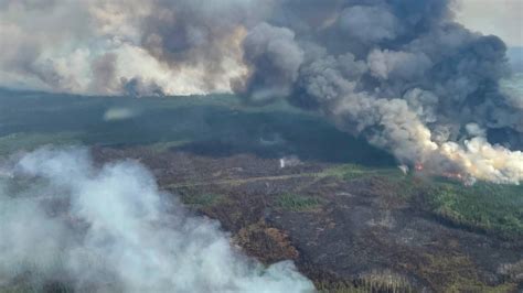 Out-of-control wildfire spurs evacuation order in northern Alberta ...