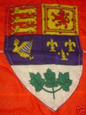 Antique circa 1950s Canadian Ensign Flag | #18776154