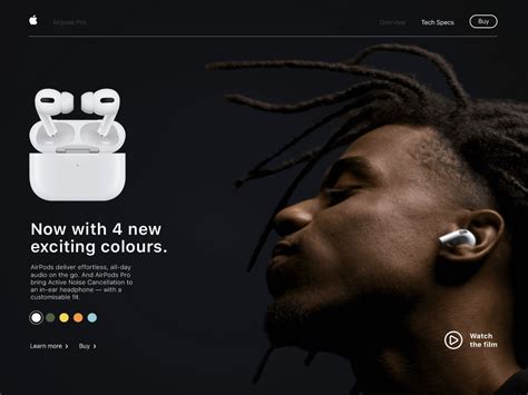 Apple AirPods Pro, Colour Concept by Josh van Etten on Dribbble