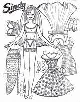 Printable Paper Doll Coloring Pages sketch template