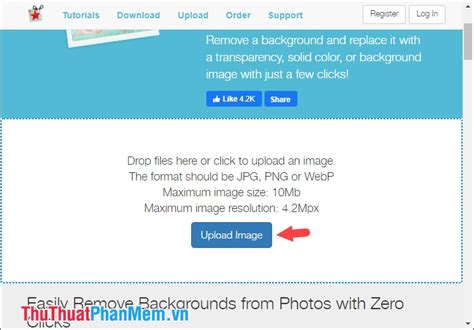 How to split an online photo background - TipsMake.com