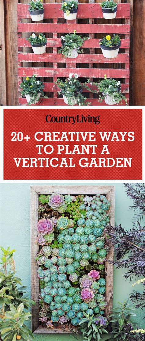 These Vertical Garden Ideas Are Perfect for Small Spaces | Vertical herb garden, Vertical garden ...