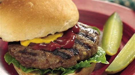 Grilled Juicy Burgers Recipe - Tablespoon.com