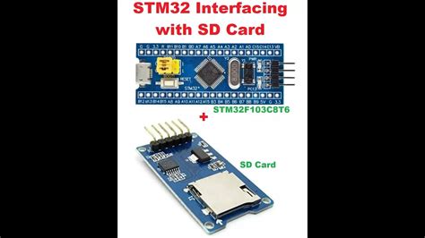 SD Card Interfacing with STM32 - STM32 SPI - YouTube