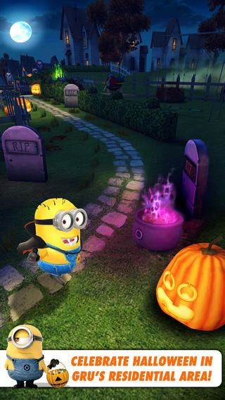 Minion Rush Halloween, nueva actualización del juego de los minions