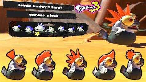 Splatoon 3 - Little Buddy Customization - YouTube