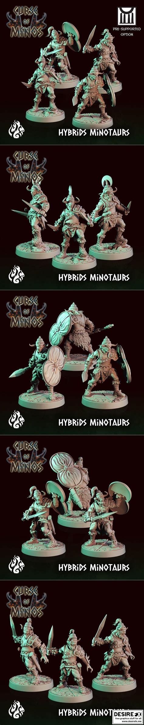 Desire FX 3d models | Minotaur Hybrids