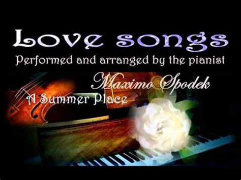 MOVIE LOVE SONGS, A SUMMER PLACE, INSTRUMENTAL - YouTube