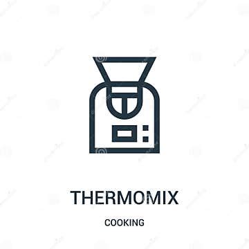 Thermomix Icon Vector from Cooking Collection. Thin Line Thermomix Outline Icon Vector ...