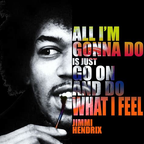 Jimi Hendrix Quotes Painting by Diana Van - Pixels