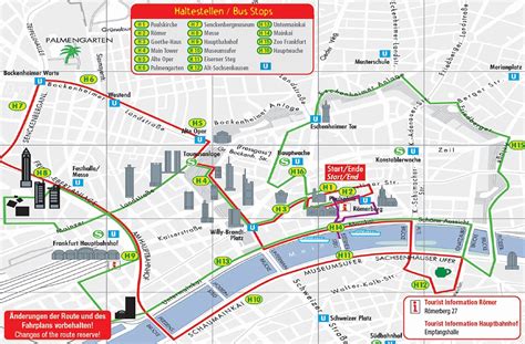 Frankfurt Attractions Map PDF - FREE Printable Tourist Map Frankfurt, Waking Tours Maps 2019