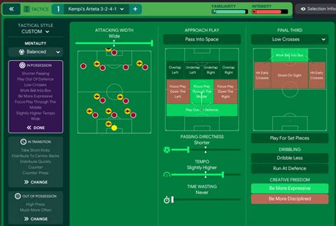 ARTETA's NEW 3-2-4-1 ARSENAL 23/24 TACTIC on Football Manager 2023 ...