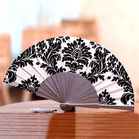 Silk hand fan, 'Elegant Royalty' | Hand fan, Storage pouch, Fan