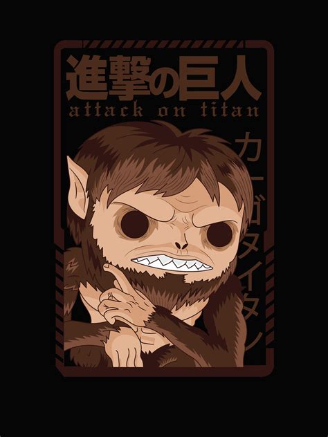 Attack on titan monkey 37166130 Vector Art at Vecteezy