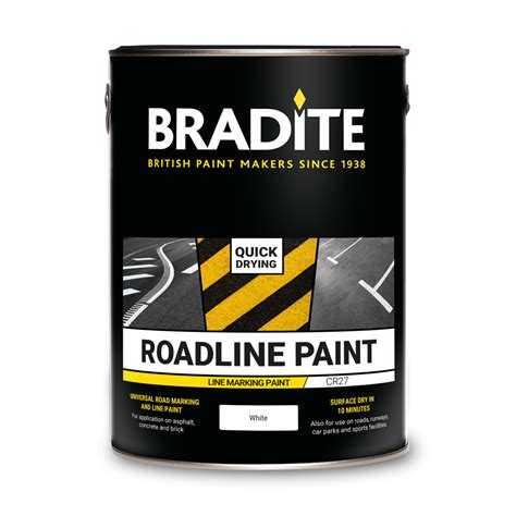 Bradite CR27 Line Marking Paint - 5L