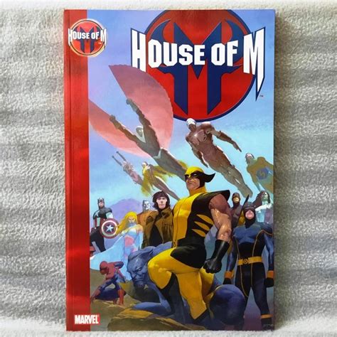 House of M TPB #1 1st Print (Marvel Comics) X-Men, Avenger (Brian Michael Bendis, Olivier Coipel ...