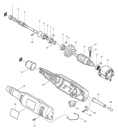 Buy Makita GE0600 1/4 Inch Die Replacement Tool Parts | Makita GE0600 Other tools in Makita ...