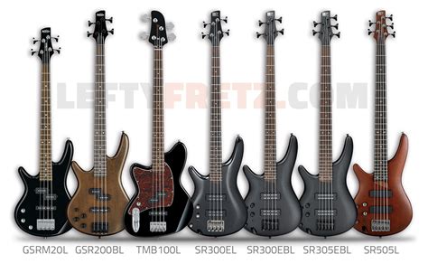 Left Handed Ibanez Guitars & Basses 2016 - Ultimate Guide