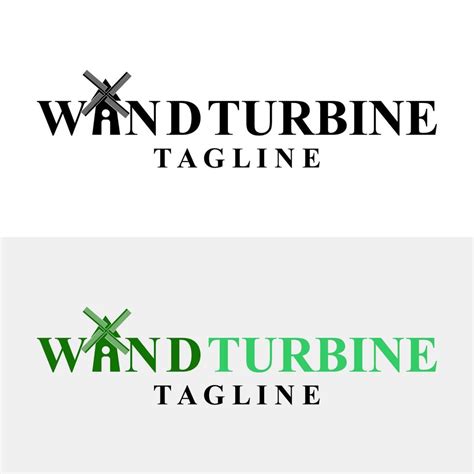 Wind turbine energy logo template illustration 5108413 Vector Art at ...