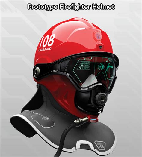 Future firefighter helmet…