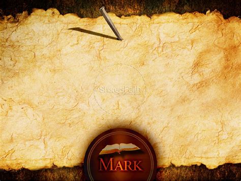 The Gospel Of Mark Powerpoint Template