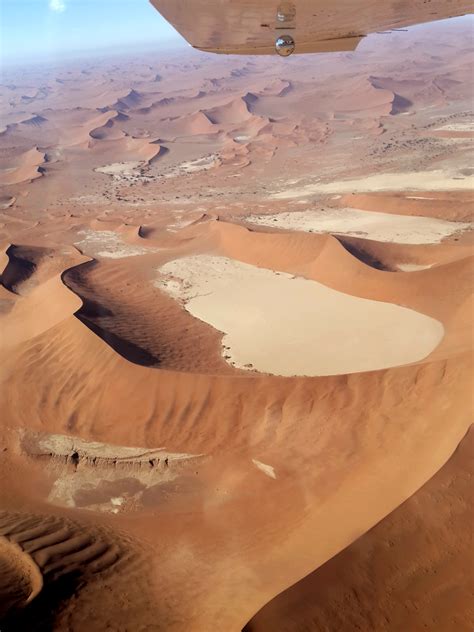 Aerial photograph. Namib Sand Sea. UNESCO World Heritage Site. Namib ...