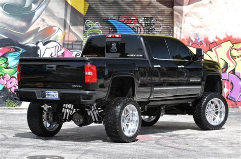 On the Menu Today Deep Dish on Black GMC Sierra Denali — CARiD.com Gallery