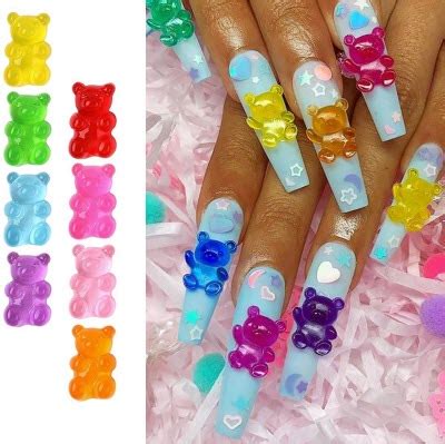 Gummy Bear Nail Art Rainbow Pack