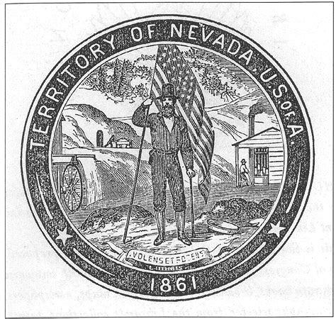 Nevada Territorial Seal | Nevada, Seal, Personalized items