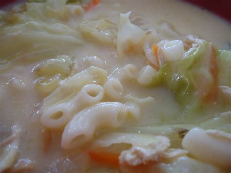 Filipino Recipes: Chicken Sopas Recipe