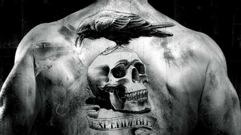 The Expendables Tattoo Movie Wallpaper | Cool back tattoos, Back ...