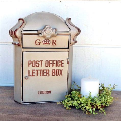 Vintage Inspired Metal Post Office Letter Box | | Vintage inspired ...