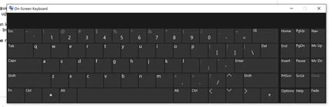 On Screen Keyboard icon - Microsoft Community