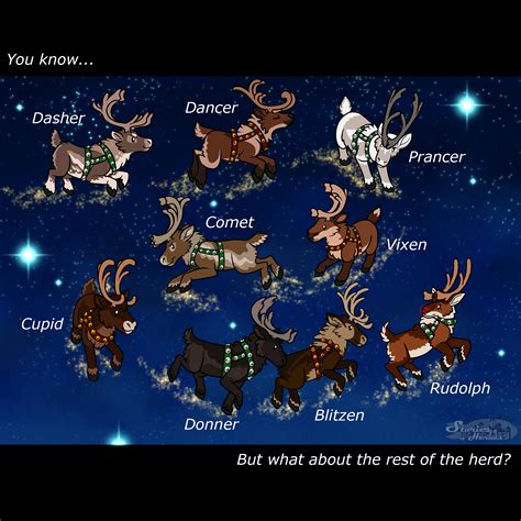 Santa's Reindeer by StoriesofHeroes on Newgrounds