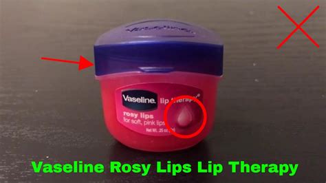 Vaseline Lip Therapy Rosy Lips Benefits | Lipstutorial.org