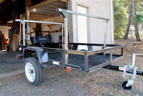 No Weld Trailer Rack Steel Tubing | Compact Camping Concepts Camping Trailer Diy, Kayak Trailer ...