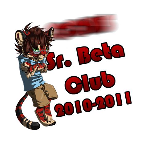 Sr. Beta Club T-Shirt Design by Dragara on DeviantArt