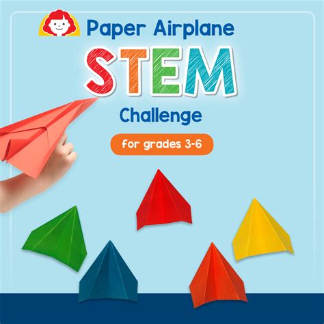 Paper Airplane STEM Challenge for grades 3–6