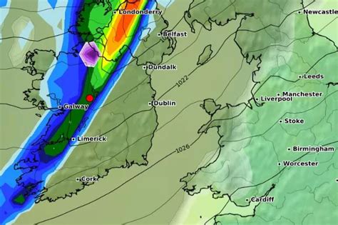 Ireland weather: Met Eireann's five day forecast highlights major ...