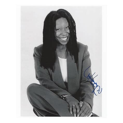 Whoopi GOLDBERG Autograph