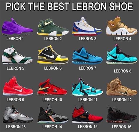 Which one is your all-time favorite? #repre23nt | All lebron james shoes, Lebron james shoes ...