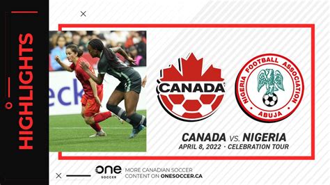 HIGHLIGHTS: CanWNT vs. Nigeria, Game 1 (April 8, 2022)