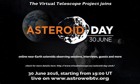 Asteroid Day 2016: a worldwide event – 30 June 2016 - The Virtual ...