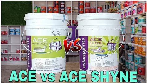 ACE vs ACE SHYNE || ASIAN PAINTS || BEST PRODUCT - YouTube