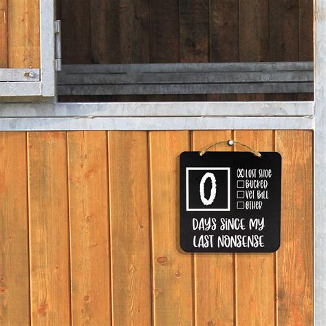 14 Stall Signs for Your Horse Barn - STABLE STYLE