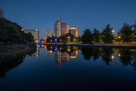 Skyline of The Hague, Netherlands