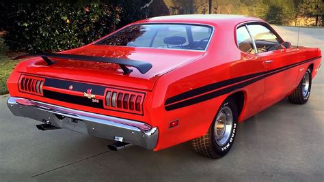 The Original 1971 Dodge Demon 340 In Factory Hemi Orange Dodge Muscle ...